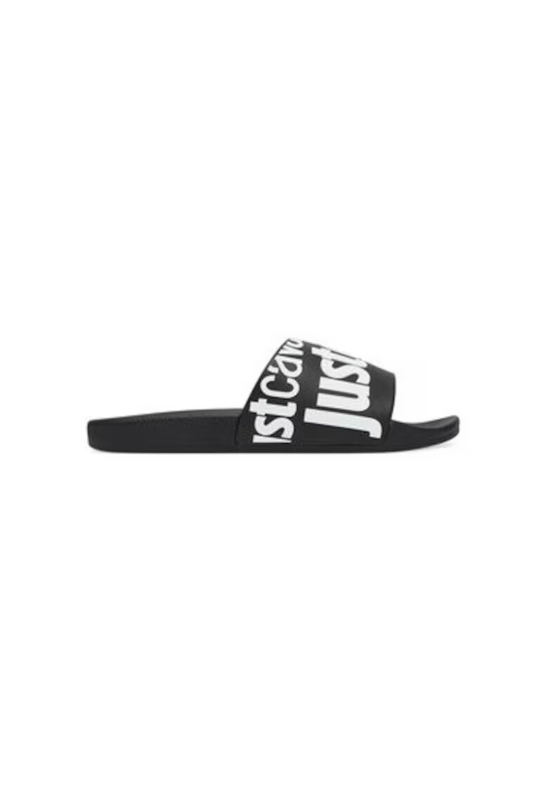 Just Cavalli Slapi barbati 78QA3SZ1 ZS785 - Sintetic - Negru - Negru