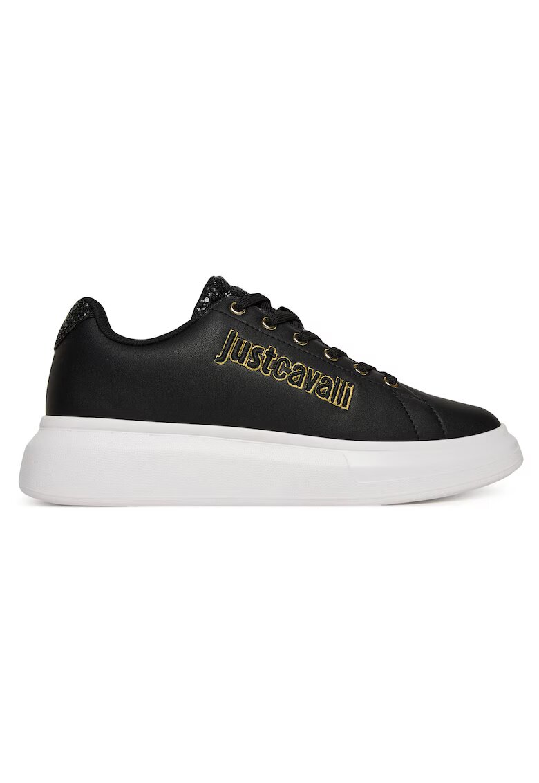 Just Cavalli Tenisi dama 899 79RA3SB3 ZPB46 - piele naturala - negru