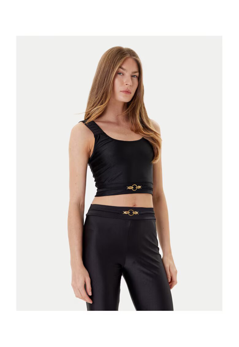 Just Cavalli Top dama 78PAM2A6 J01087 - Negru
