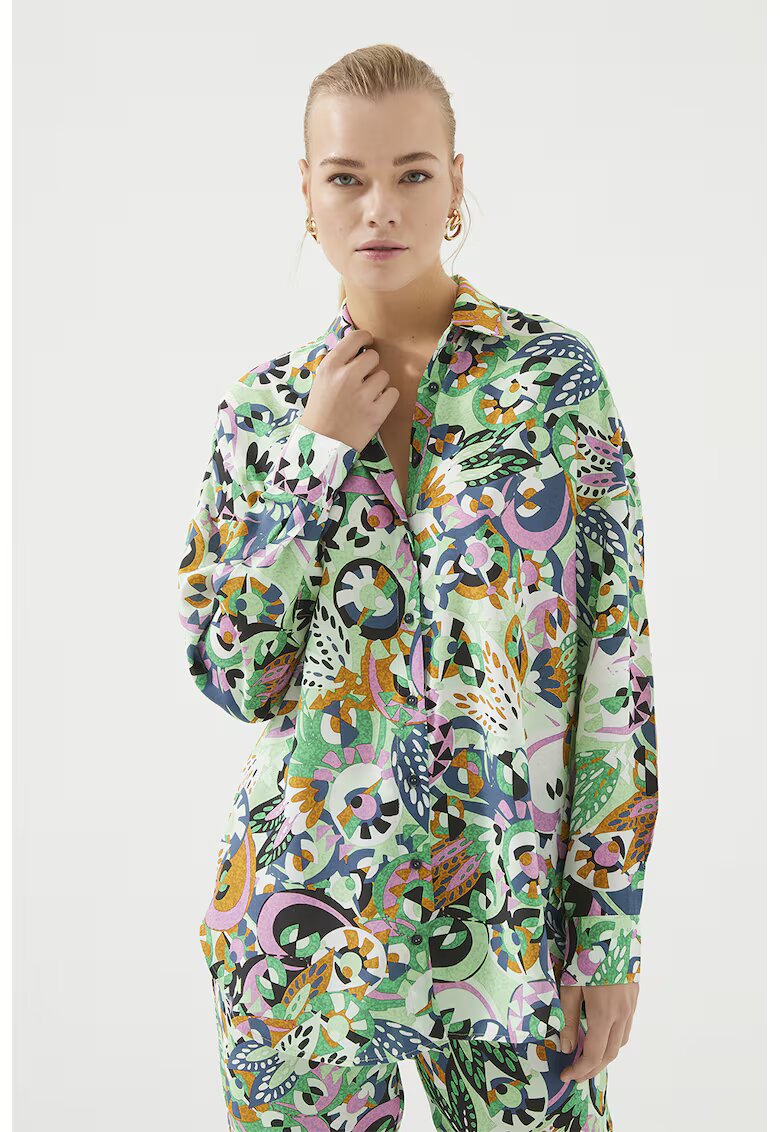 Just Like You Camasa regular-fit cu model - Multicolor