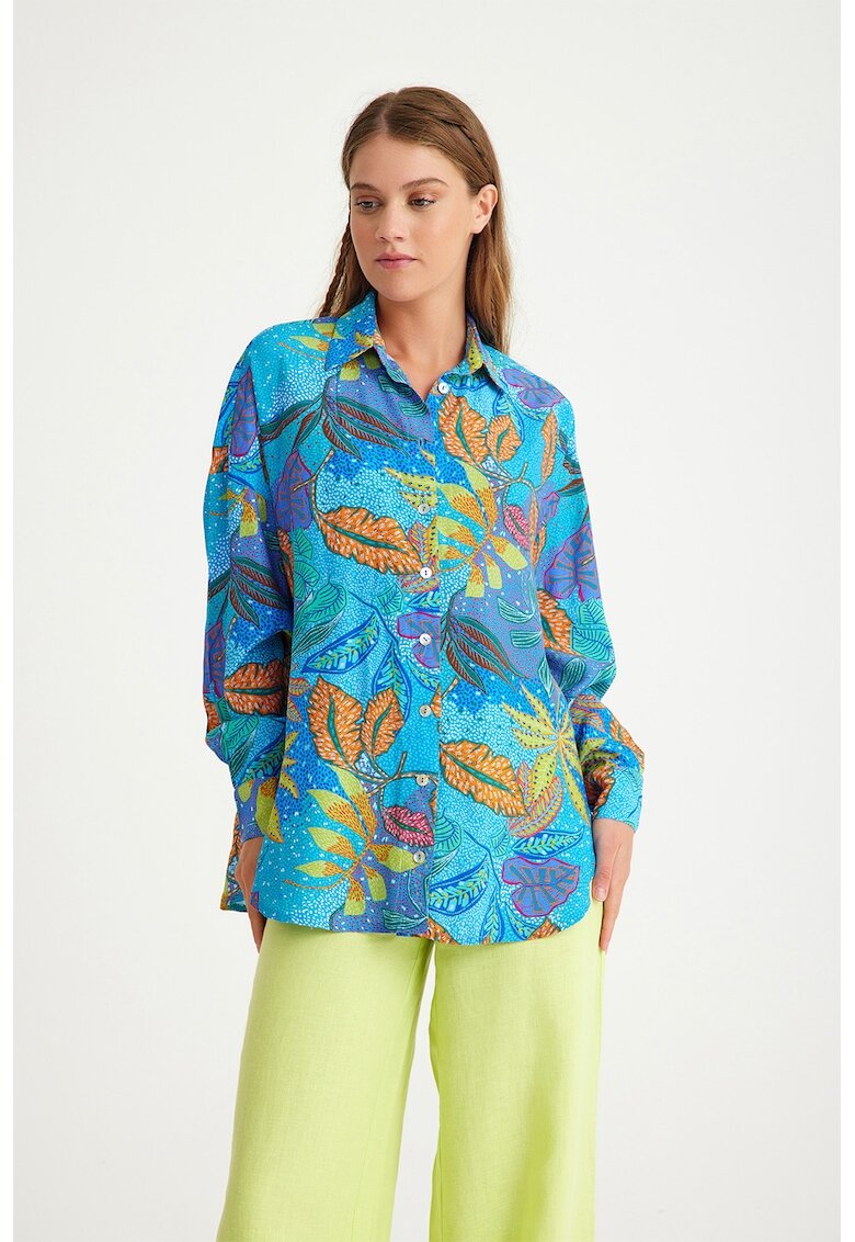 Just Like You Camasa regular-fit cu model - Multicolor