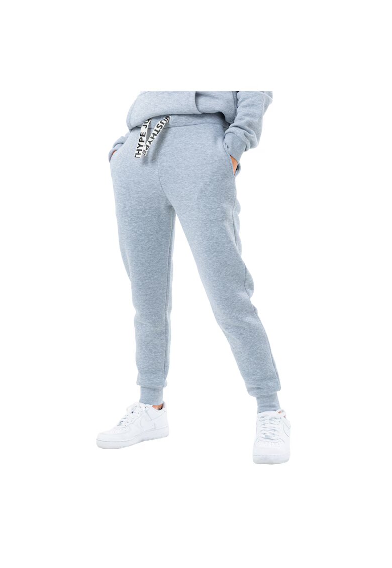 Justhype Pantaloni - Drawstring Joggers TWLR-162 - Gri - Gri