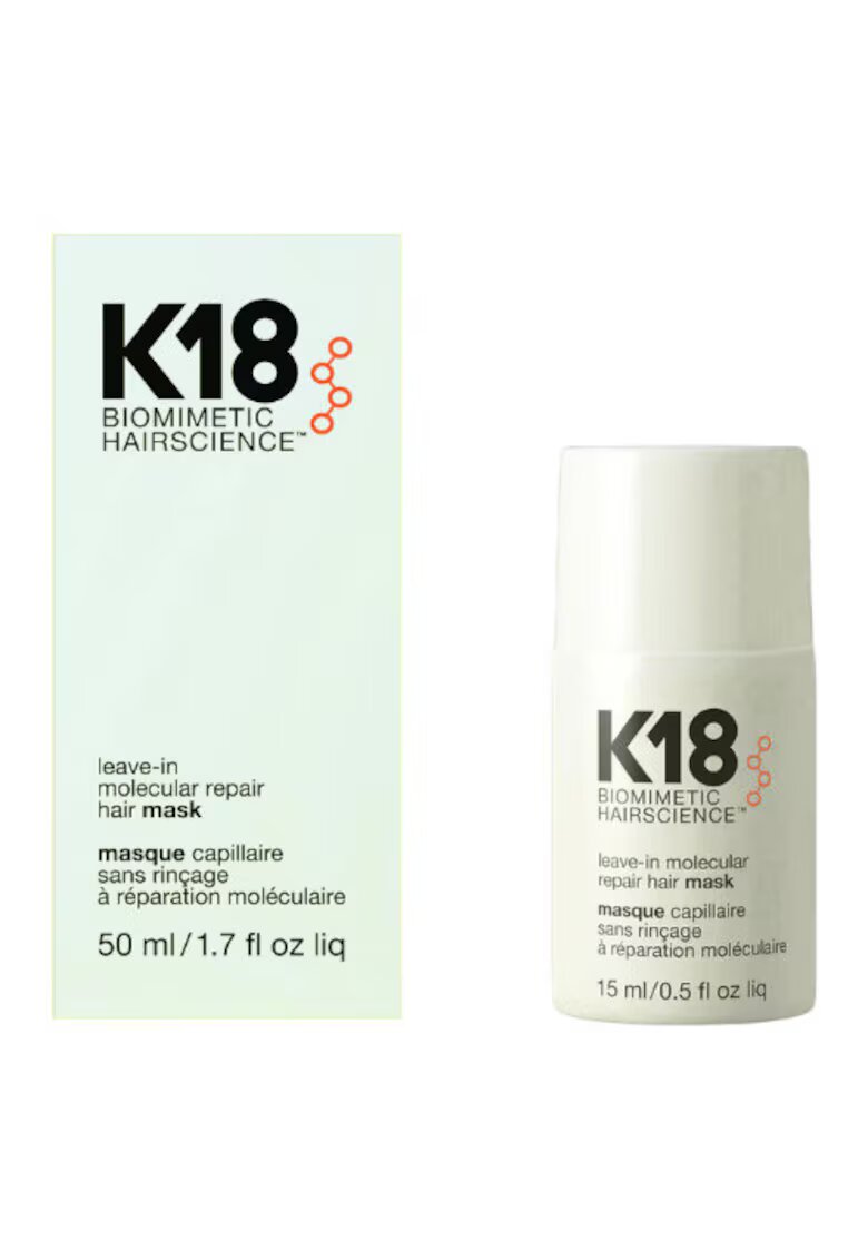 K18 Set Ingrijire par: Masca 15 ml + Leave In 50 ml
