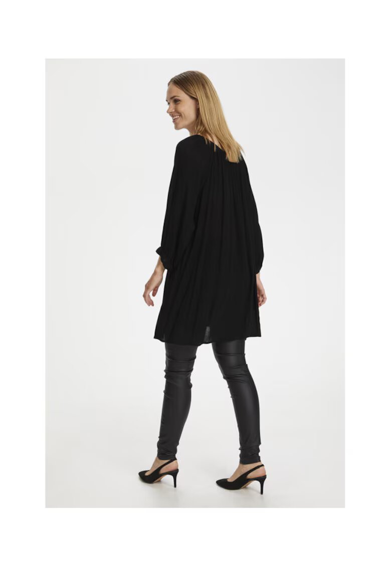 kaffe Bluza dama - 300698020 - Viscoza - Negru - Negru