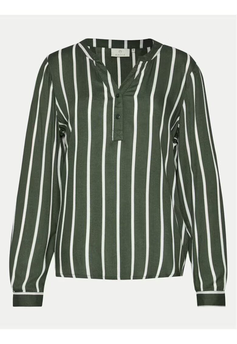 kaffe Bluza dama - 303580728 - Viscoza - Verde - Verde