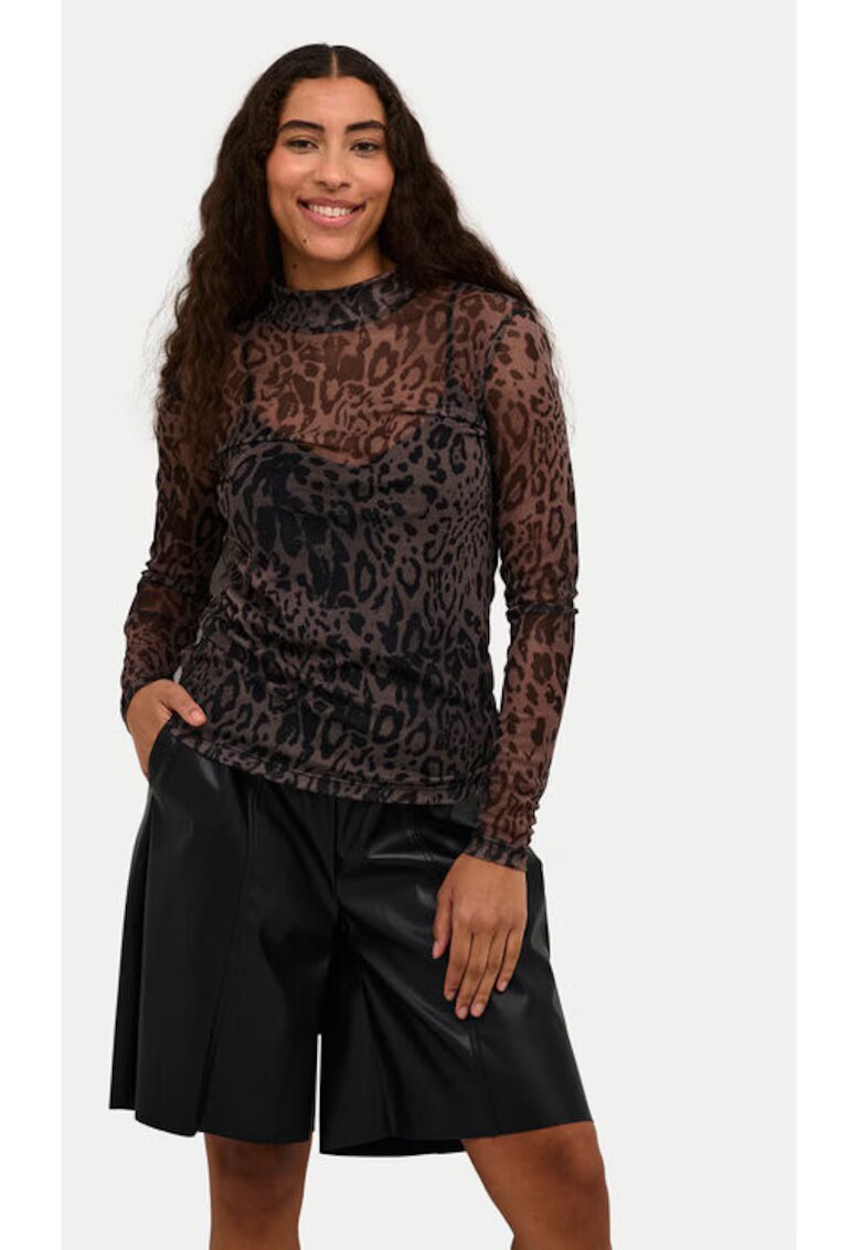 kaffe Bluza dama - 304751745 - Poliester - Negru - Negru