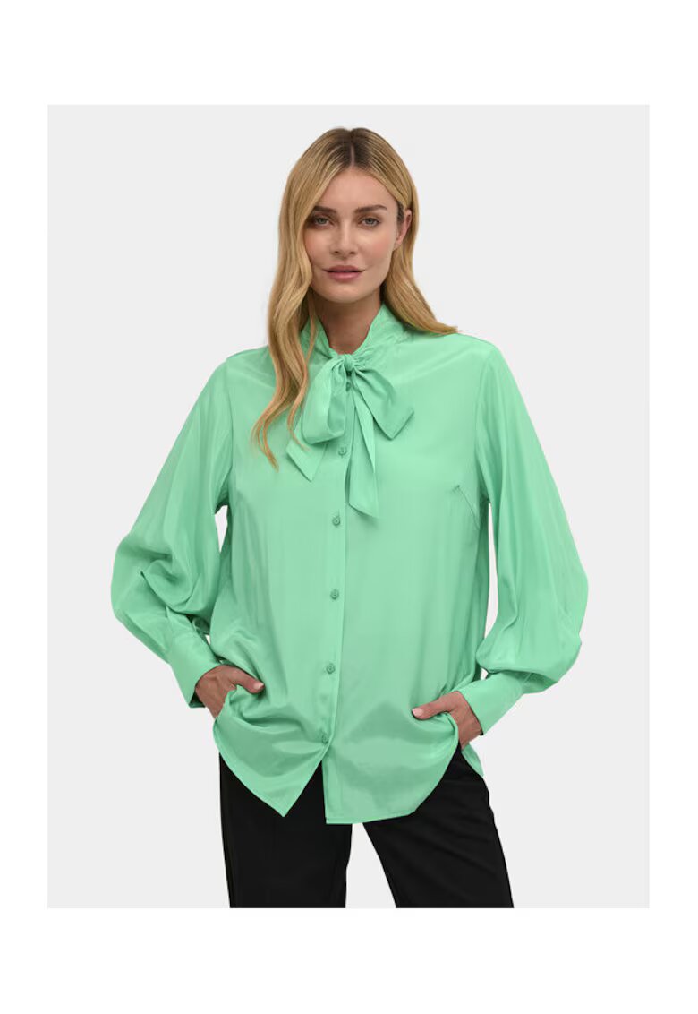 kaffe Camasa dama - 304099304 - Poliester/Viscoza - Verde - Verde