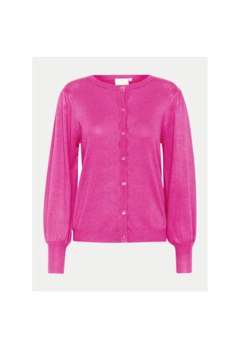 kaffe Cardigan dama - 303964603 - Viscoza/Nylon - Roz - Roz
