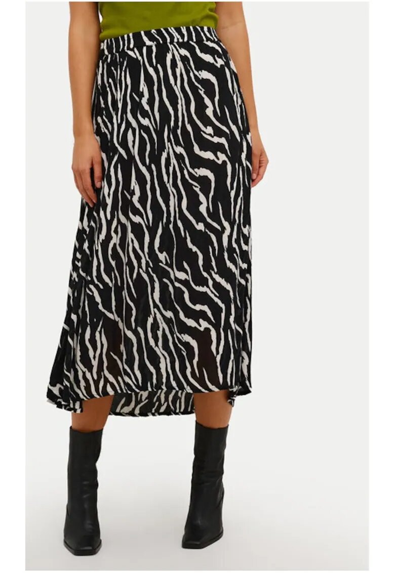 kaffe Fusta dama - 582159 - Negru - Viscoza