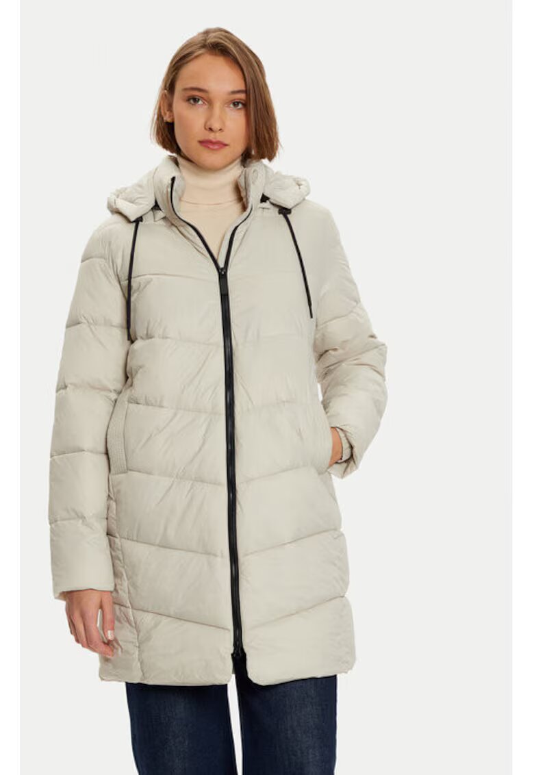 kaffe Geaca dama - 304751813 - Nylon - Bej - Bej