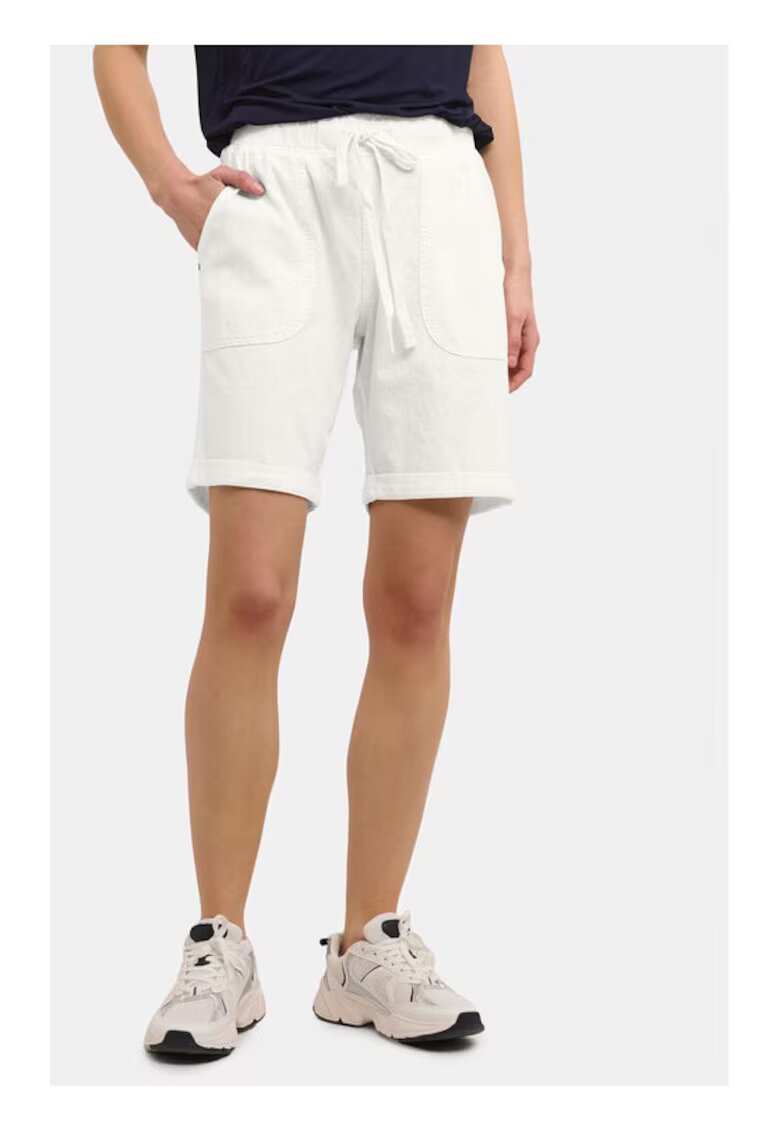 kaffe Pantaloni dama - 99434 - Ecru - Bumbac