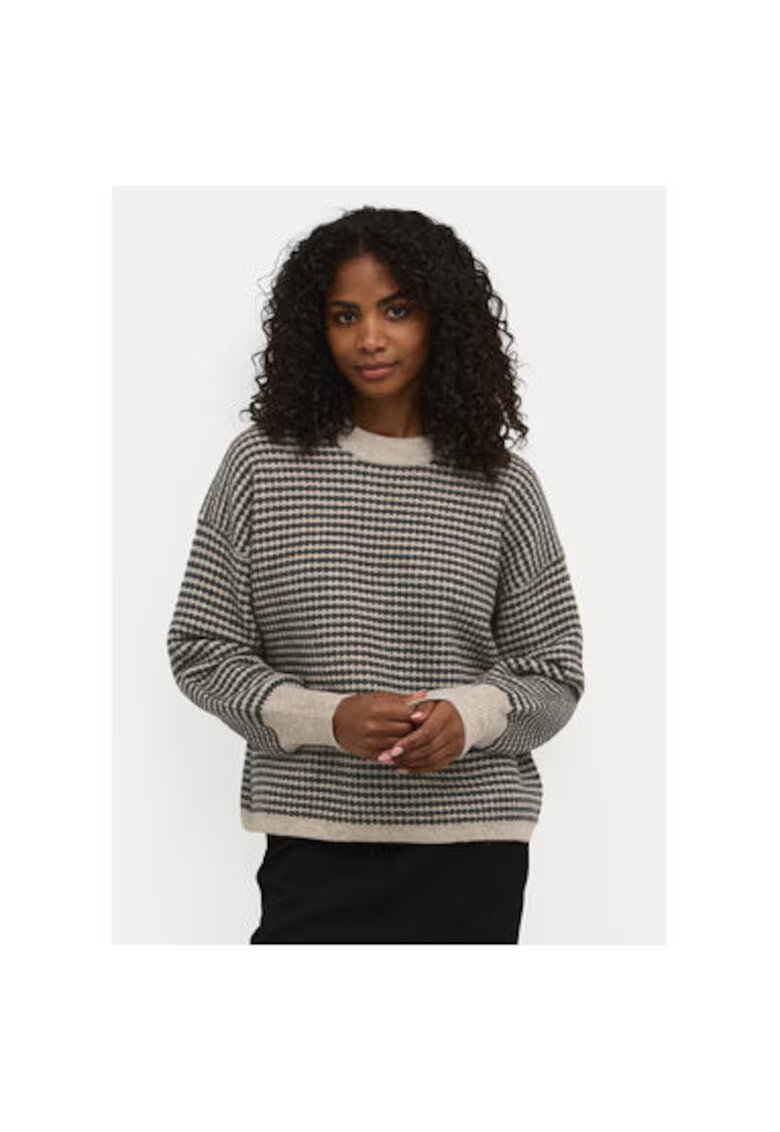 kaffe Pulover dama - 304751936 - Acril/Poliester reciclat/Poliamida - Bej - Bej