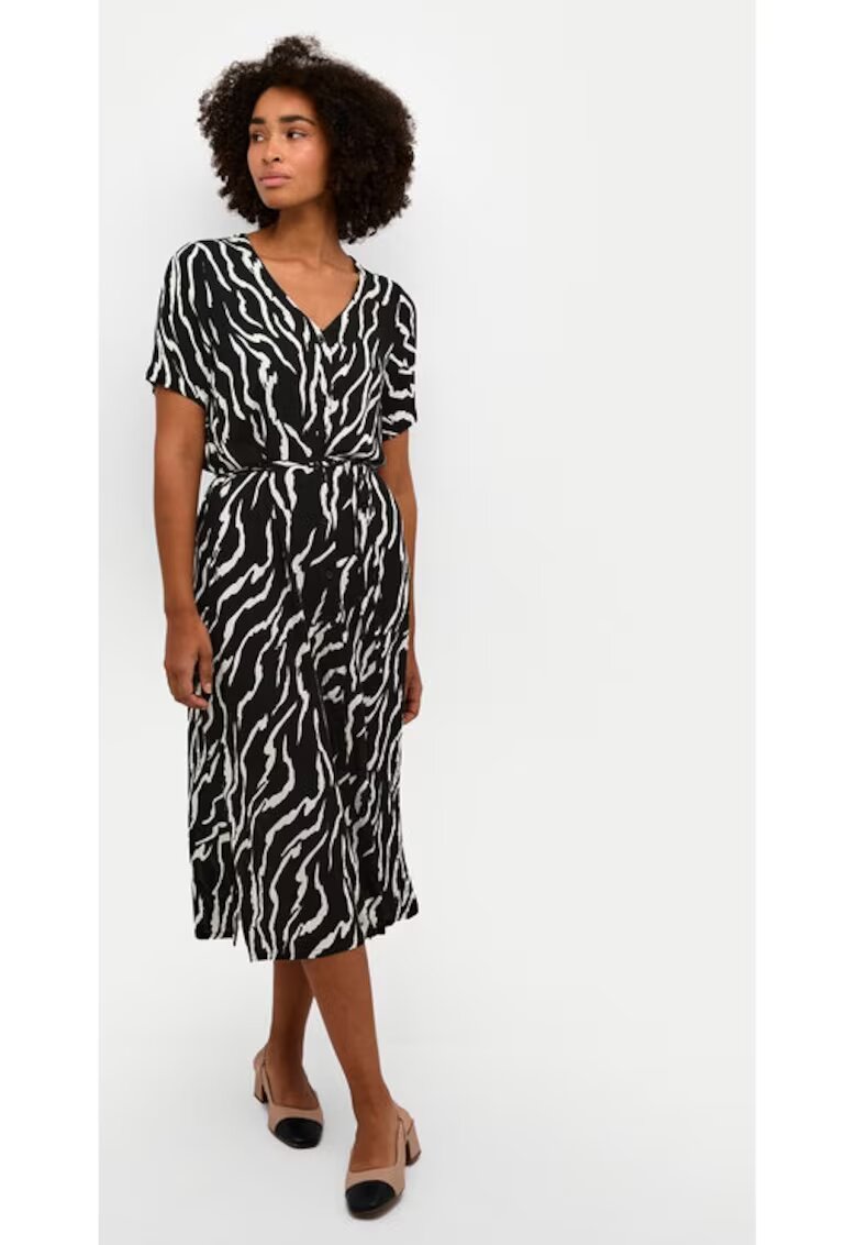 kaffe Rochie dama - 303582111 - Negru - Viscoza - Negru