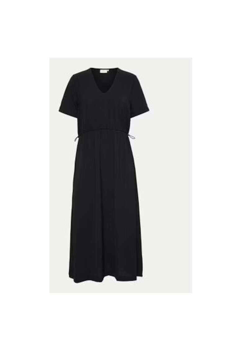 kaffe Rochie dama - 303964702 - Poliester - Negru - Negru
