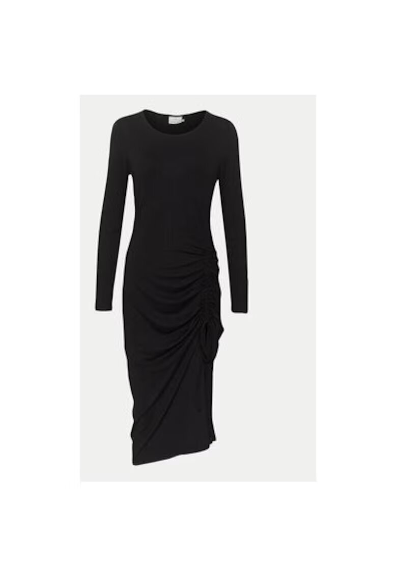 kaffe Rochie dama - 303964900 - Viscoza - Negru - Negru