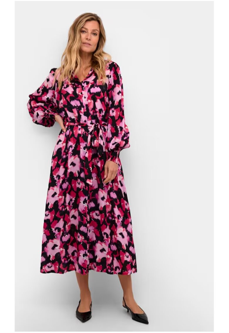 kaffe Rochie dama - 304099199 - Roz - Viscoza - Roz