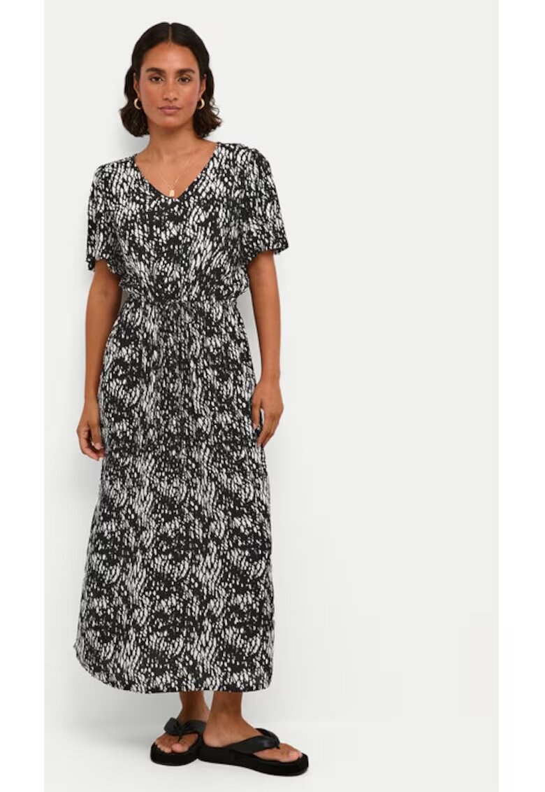 kaffe Rochie dama - Negru - Viscoza