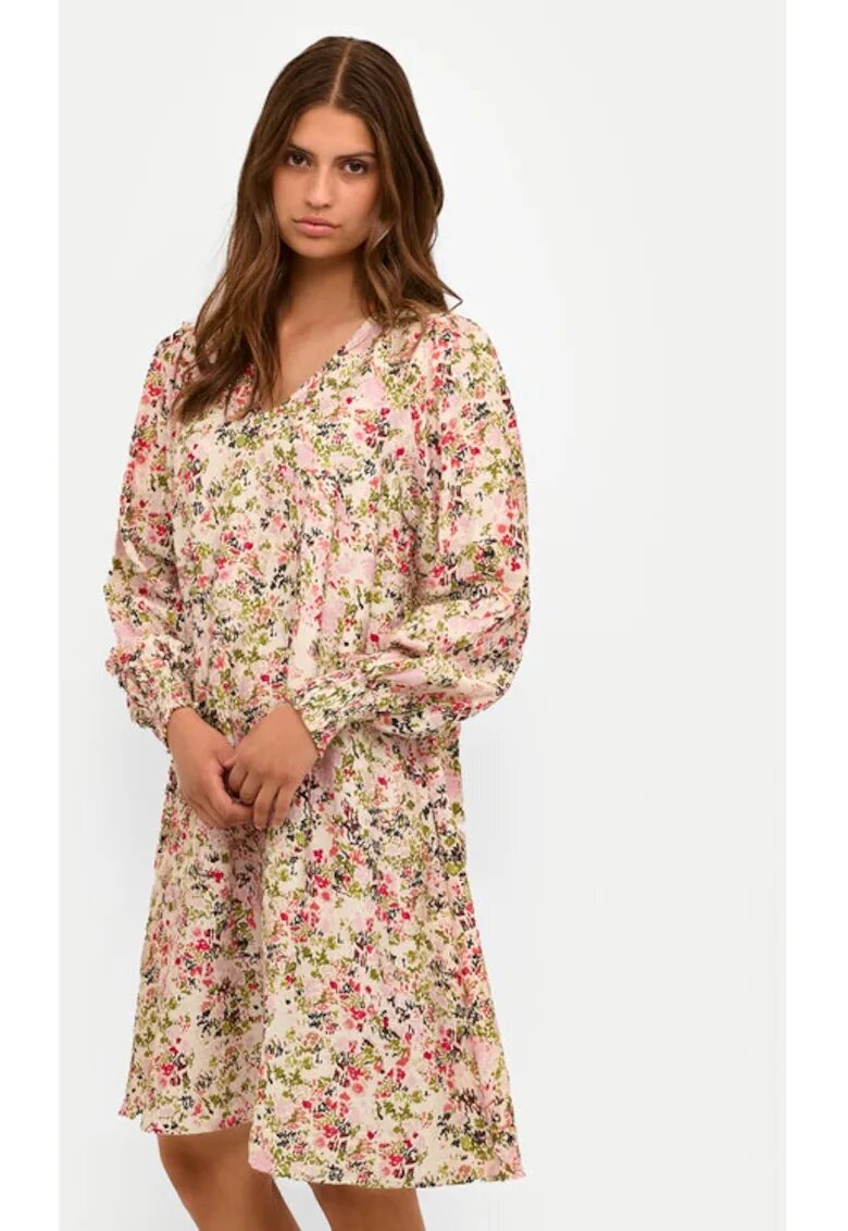 kaffe Rochie dama - Roz - Viscoza