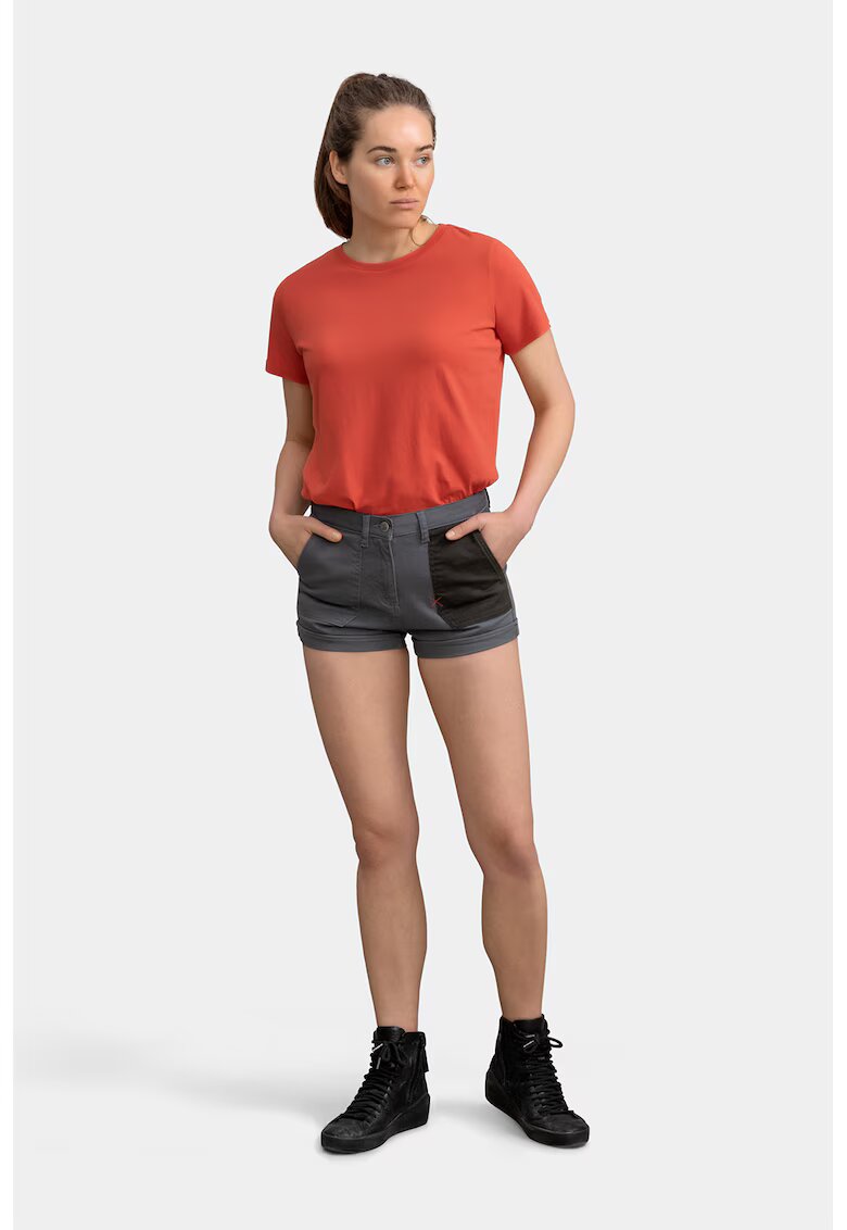 KAFT Pantaloni scurti de denim cu buzunar constrastant - Negru/Gri inchis