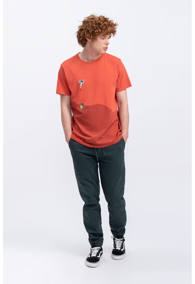 KAFT Tricou unisex cu imprimeu grafic - Coral