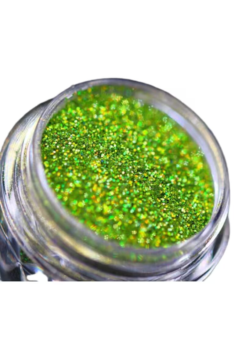 KAJOL Beauty Glitter cosmetic pentru machiaj si body art PK153(verde crud holografic) ™ - 1g