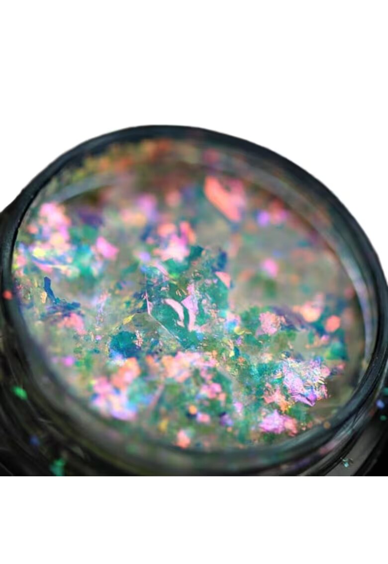 KAJOL Beauty Pigment fulgi PK116(translucid cu irizatii roz-champagne-orange) pentru machiaj