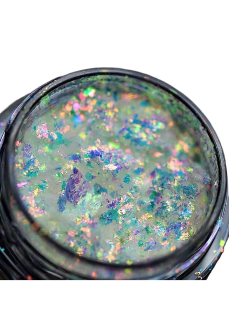KAJOL Beauty Pigment fulgi PK119(translucid cu irizatii champagne-rose-verzui-bleu) pentru machiaj