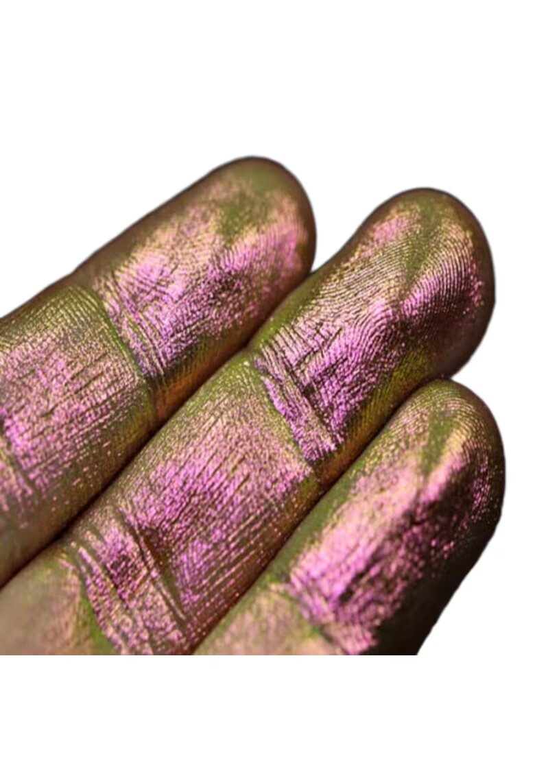 KAJOL Beauty Pigment PK41(verde olive deschis-rose-bronze-auriu deschis) Multichrome pentru machiaj 1g