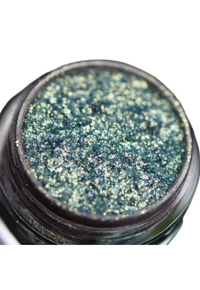 KAJOL Beauty Pigment PK42 olive cu irizatii aurii Sparkle/Microglitter pentru machiaj - 1g