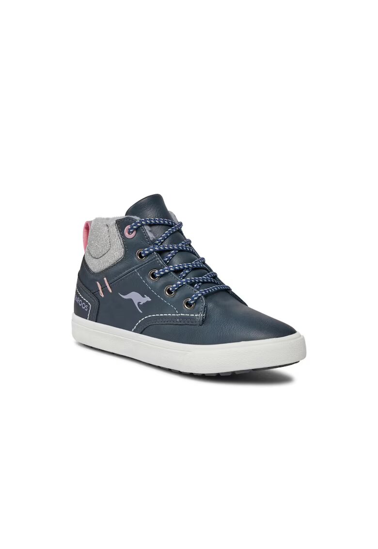 KangaRoos Ghete baieti Piele ecologica - 301088592 - Albastru