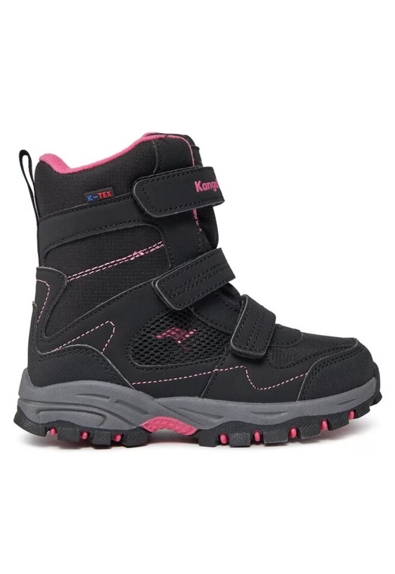 KangaRoos Pantofi copii 301088547 - Piele ecologica/Textil - Negru