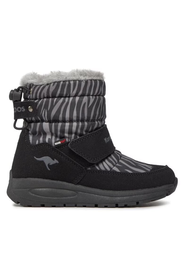 KangaRoos Pantofi copii 301089797 - Piele ecologica/Textil - Negru