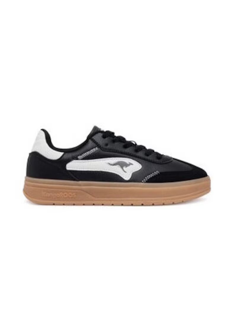 KangaRoos Pantofi sport dama 305296580 - Piele ecologica - Negru - Negru