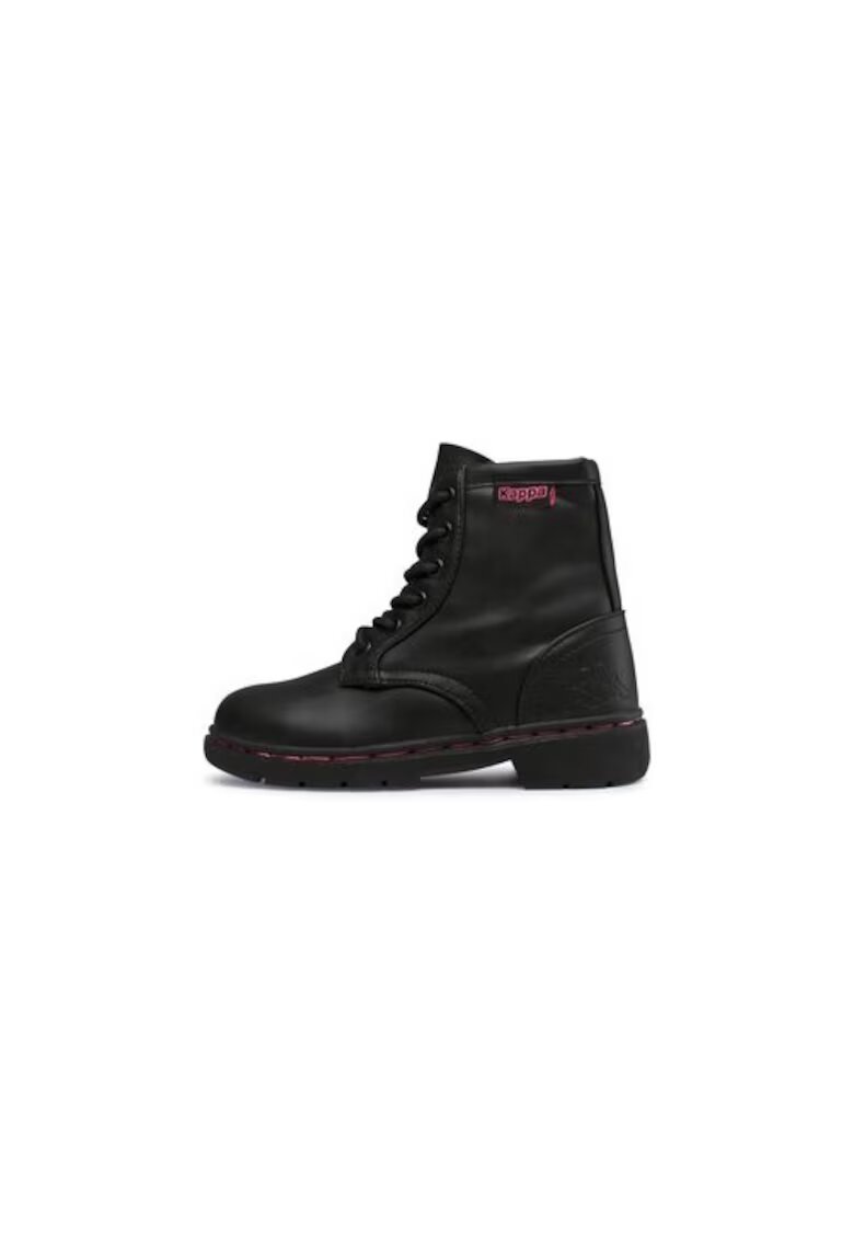 Kappa Cizme fete 207414600 - Piele ecologica - Negru - Negru
