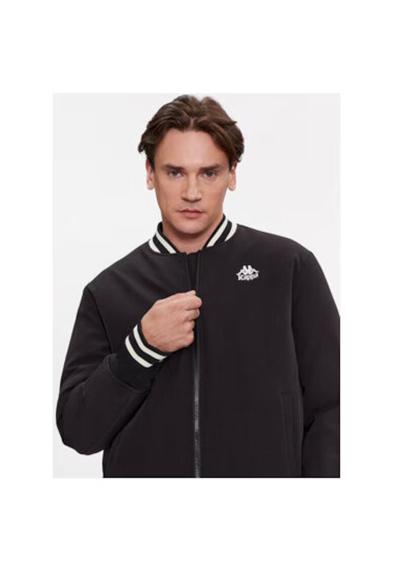 Kappa Geaca barbati - 303899653 - Poliester - Negru - Negru