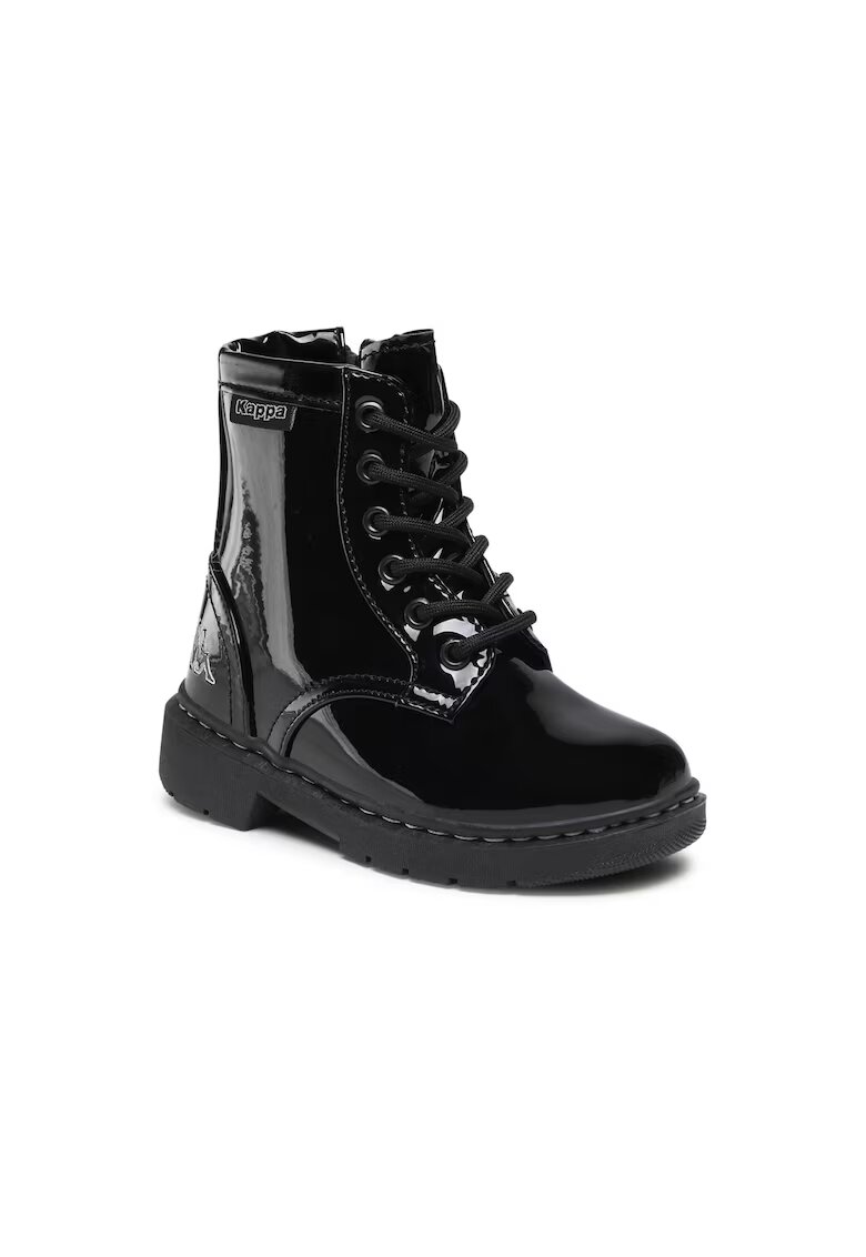 Kappa Ghete fete - 301172857 - Negru - Piele ecologica - Negru