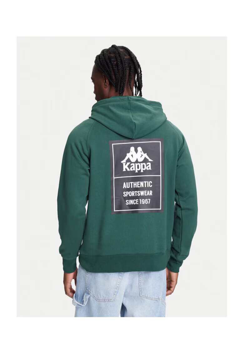 Kappa Hanorc barbati 321W7GW - Bumbac - Verde - Verde