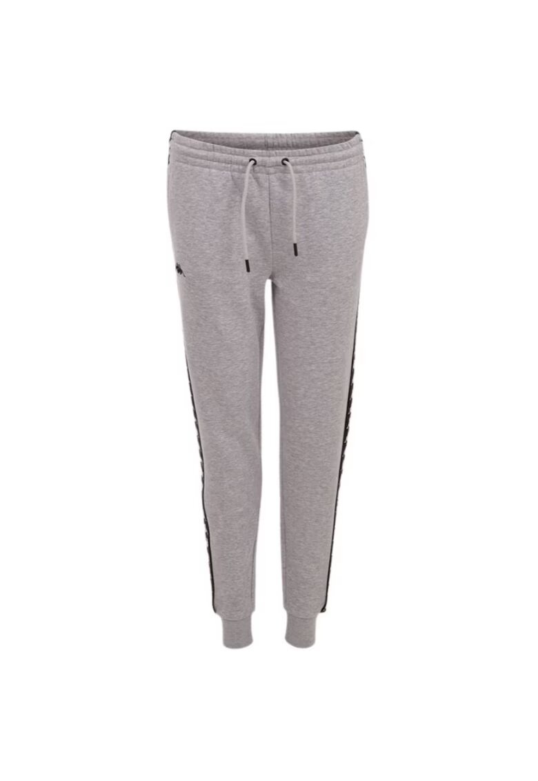 Kappa Pantaloni dama - Bumbac/Spandex - Gri - Gri