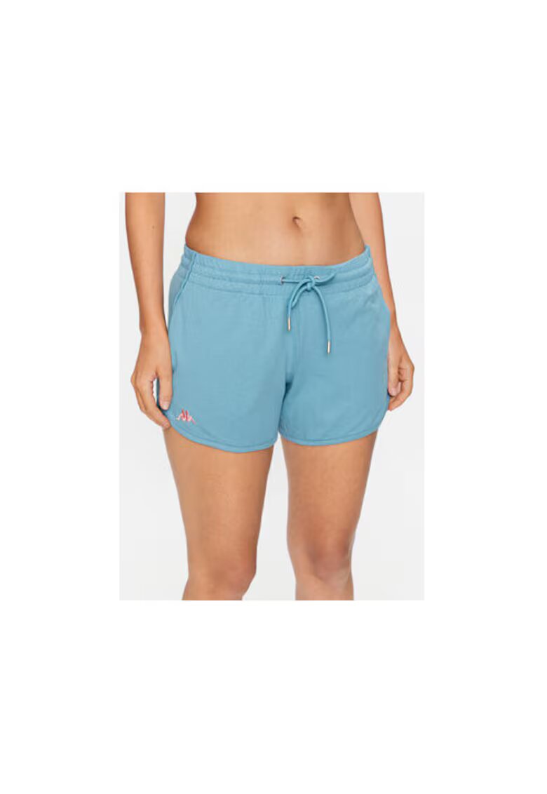 Kappa Pantaloni scurti dama - 303373108 - Bumbac - Albastru - Albastru