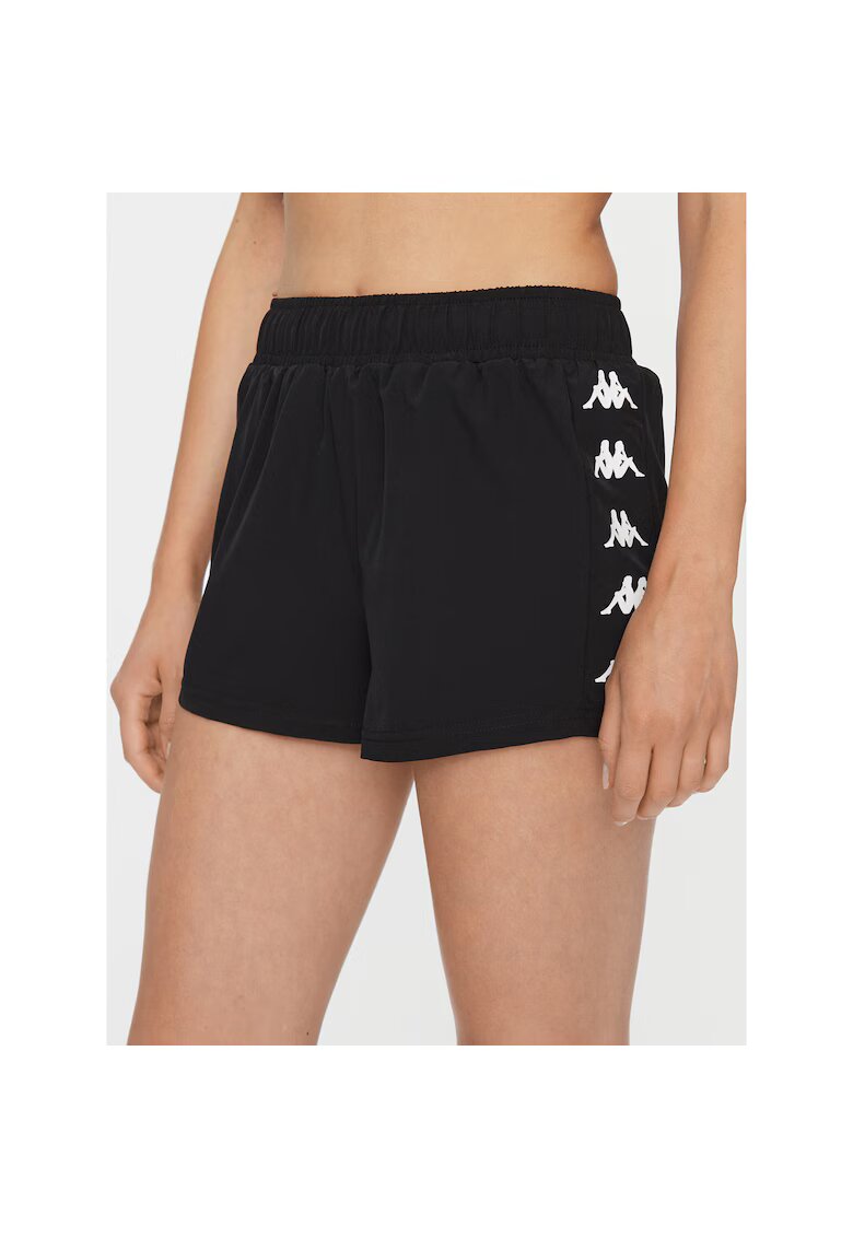 Kappa Pantaloni scurti sport dama - 303372217 - Poliester - Negru