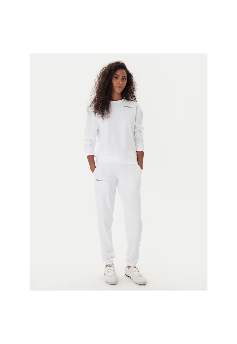 Kappa Pantaloni sport dama alb - trening