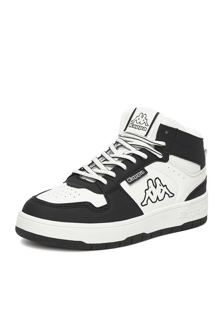 Kappa Pantofi copii - adidasi baieti - negru alb - material sintetic