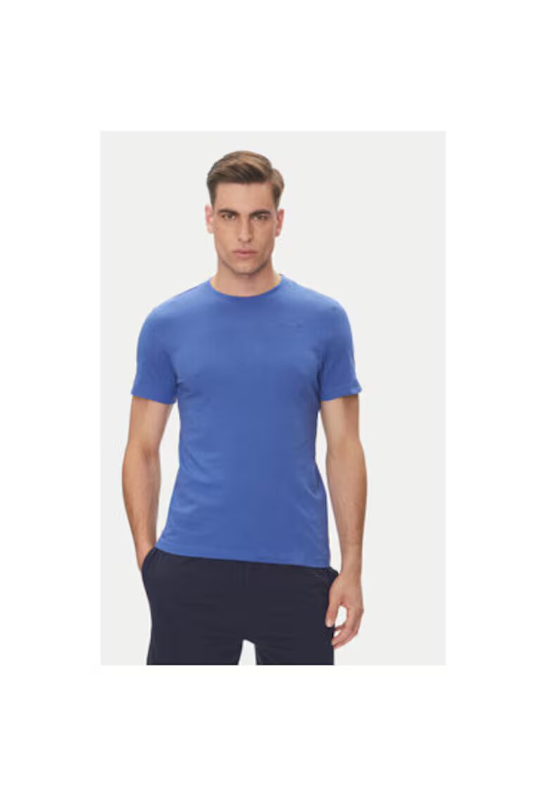 Kappa Tricou barbati 304J150 - Bumbac - Albastru - Albastru