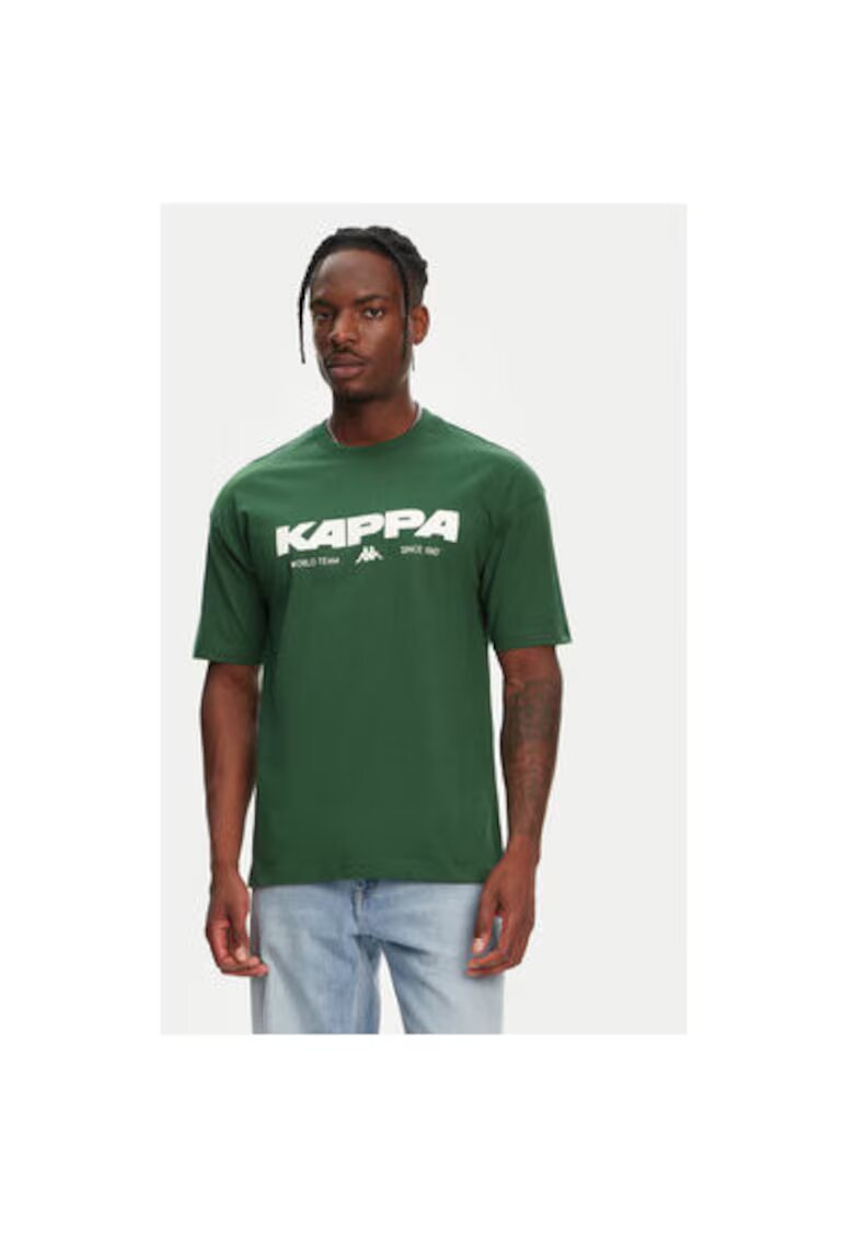 Kappa Tricou barbati 351S5MW - Bumbac organic - Verde - Verde