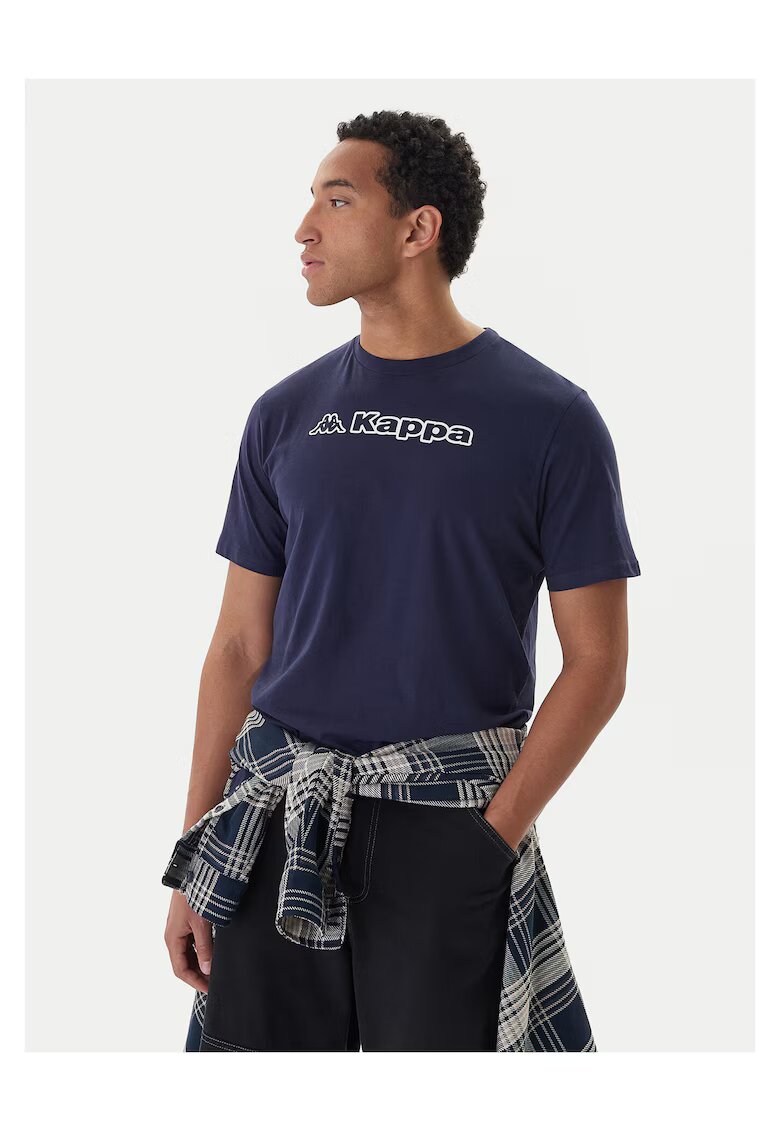 Kappa Tricou barbati bleumarin - din bumbac