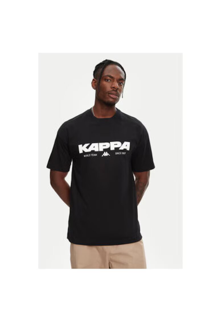 Kappa Tricou dama 351S5MW - Bumbac organic - Negru - Negru