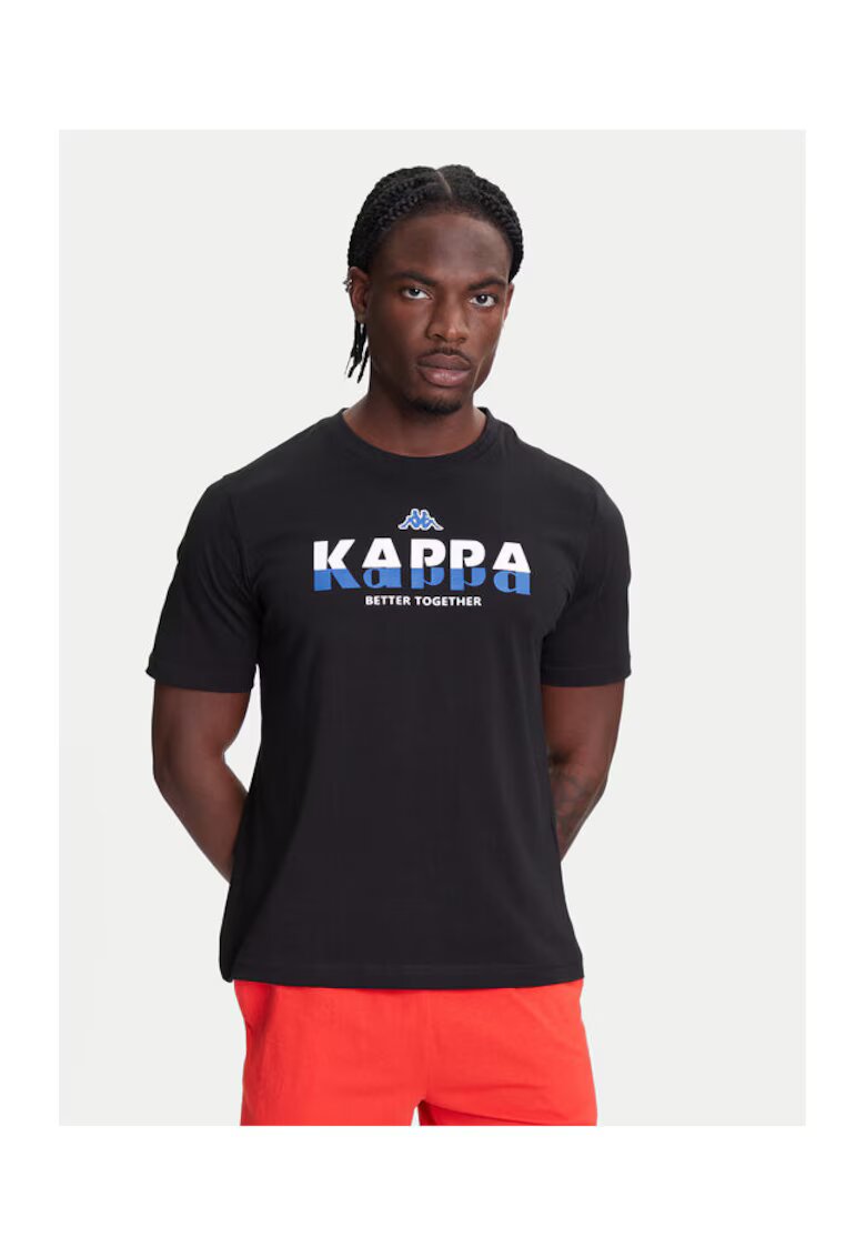 Kappa Tricou dama 351U8KW - Bumbac - Negru - Negru