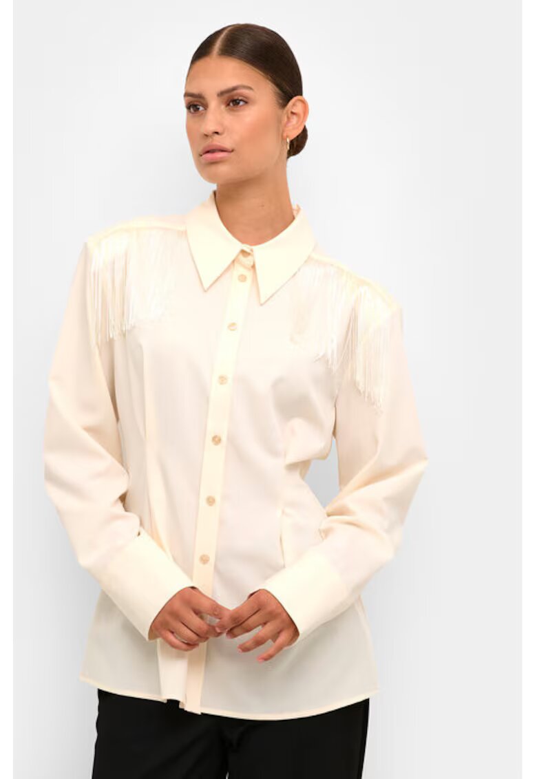 Karen by Simonsen Camasa dama - 303554231 - Poliester/Viscoza - Bej - Bej