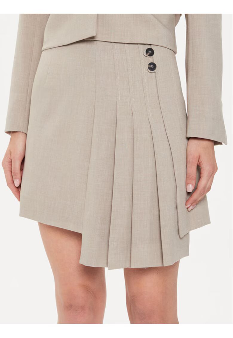 Karen by Simonsen Fusta dama - 303641283 - Poliester/Viscoza - Gri - Gri