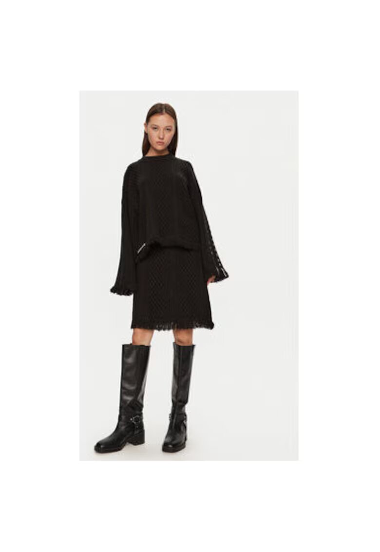 Karen by Simonsen Fusta dama - 304177118 - Acril/Poliester/Nylon - Negru - Negru